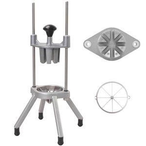 vidaXL Puuvilja lõikur Hõbedane 20 x 20 x 48 cm Valatud alumiinium