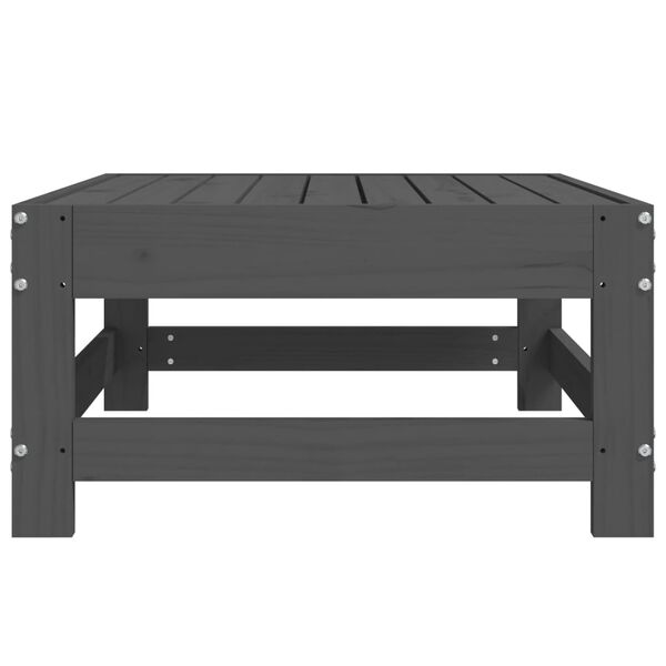 vidaXL aia jalapink, hall, täis männipuit