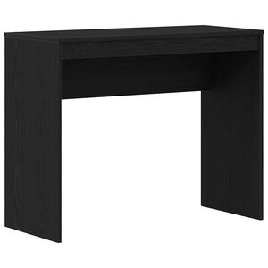 vidaXL kirjutuslaud, must tamm, 90 x 40 x 72 cm, t&ouml;&ouml;deldud puit