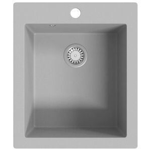 vidaXL tasapinnale paigaldatav k&ouml;&ouml;givalamu, graniit, hall