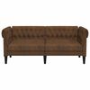 vidaXL Chesterfield-diivan padjaga Muu Pruun 182.5 x 74.5 x 74.5 cm