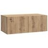 vidaXL Rippuv TV kapp Artisan tamm 78,5 x 41 x 30 cm Tehispuit
