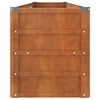 vidaXL taimekast, rooste, 240x40x45 cm, Corten-teras
