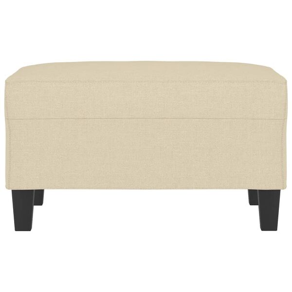 vidaXL jalapink, kreemjas, 70 x 55 x 41 cm, samet