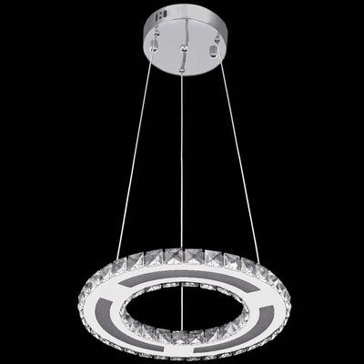 Ringikujuline LED-lamp kristallidega 13 W