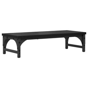 vidaXL Monitori alus Must tamm 55 x 23 x 14 cm Tehispuit