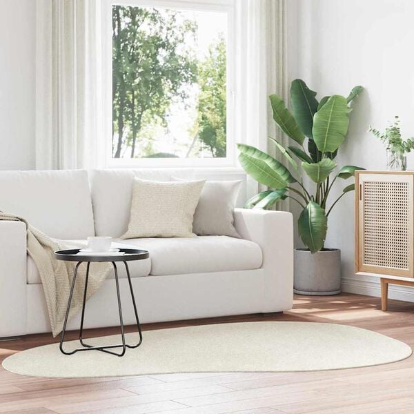 vidaXL Alavaibad HUARTE cream 140 x 200 cm Pol&uuml;ester