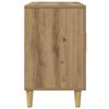 vidaXL puhvetkapp Artisan Oak 100x36x60 cm Engineered Wood