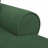 vidaXL Chaise lounge p&ouml;&ouml;ratud &auml;&auml;rega Jungle roheline 91 x 157 x 91 cm