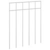 vidaXL Aiapaneel 24 pcs Tsingitud teras H&otilde;bedane