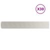 vidaXL Muru&auml;&auml;red 30 tk 15x103 cm Roostevaba teras