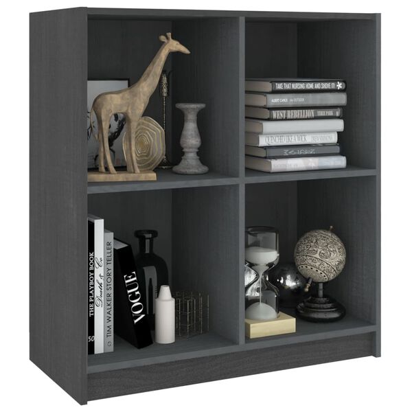 vidaXL puhvetkapp, hall, 70x33x76 cm, männipuit