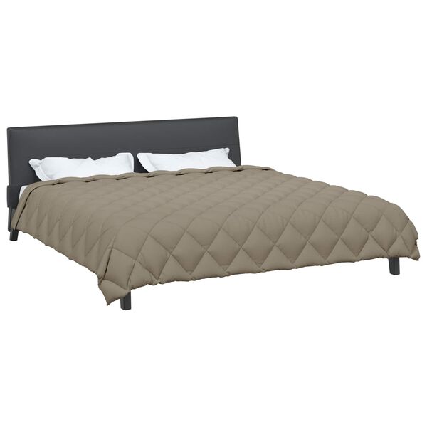 vidaXL Talve tek Helehall 240 x 260 cm Mikrokiud