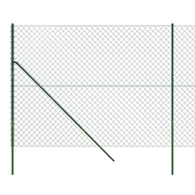 vidaXL võrkaed, roheline, 1,8 x 10 m