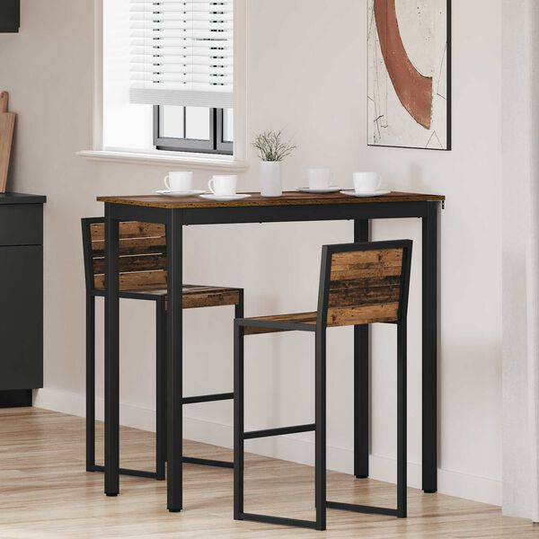 vidaXL S&ouml;&ouml;gilauad Tehispuit