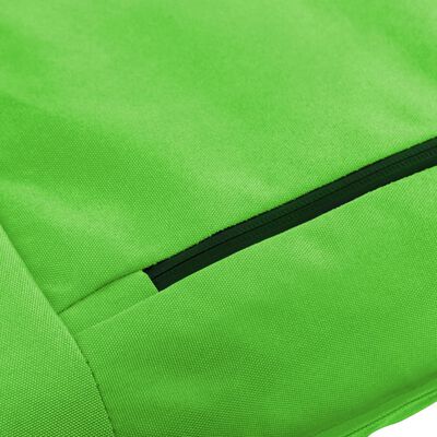 vidaXL kokkupandav päevitustool, oxford-kangas, roheline