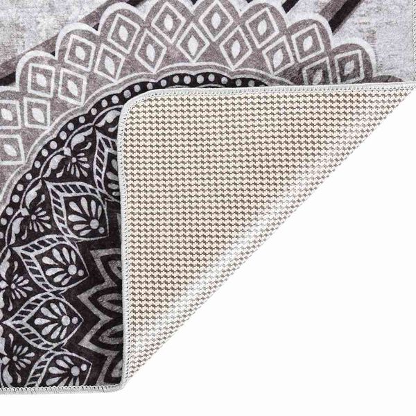 vidaXL vaip, pestav, 80 x 300, mitmev&auml;rviline