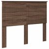 vidaXL Peats peaga Pruun tamme 120 cm Tehispuit
