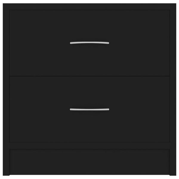 vidaXL öökapp, must, 40 x 30 x 40 cm, tehispuit