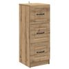vidaXL Sahtlib&uuml;roo Artisan tamm 33 x 34,5 x 87 cm Tehispuit