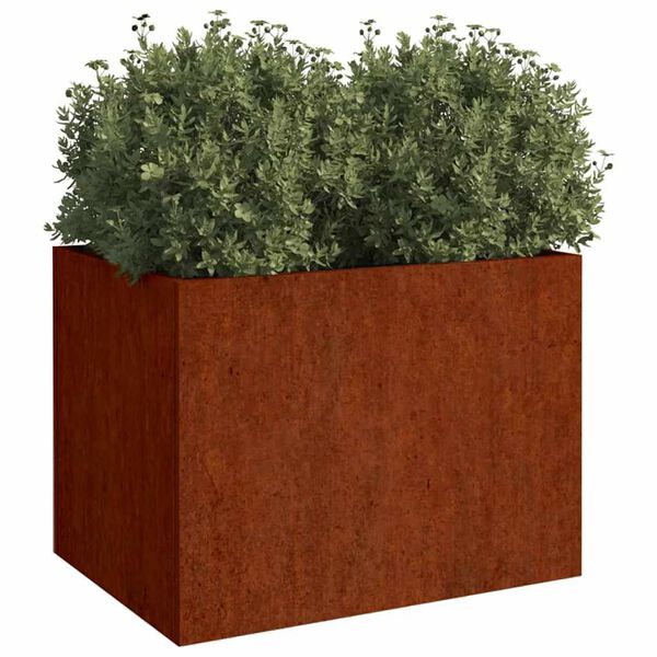 vidaXL taimekast, 62x47x46 cm, Corten teras