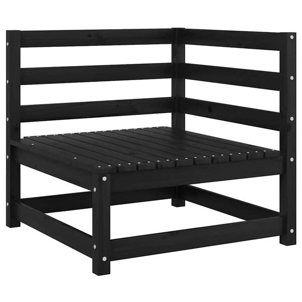 vidaXL aia nurgadiivan antratsiithallide patjadega, toekas männipuit