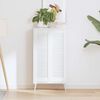 vidaXL Kapiuksed Louvred Design 2 tk Valge 99x29,5 cm