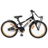 vidaXL Laste Bike 18 Tolli 5-7 aastastele Oranž Must