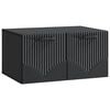 vidaXL Rippuv TV kapp Must 59,5 x 41 x 30 cm Tehispuit