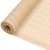 vidaXL privaatsusv&otilde;rk, beež, 1,2 x 10 m, HDPE, 75 g/m&sup2;
