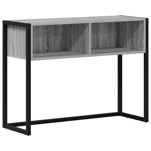 vidaXL Otsalaud Hall Sonoma 100 x 36 x 75 cm Tehispuit