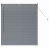 vidaXL Venetsi Rulood Tumehall 130 x 110 cm Alumiinium