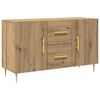 vidaXL puhvetkapp Artisan Oak 100x36x60 cm Engineered Wood