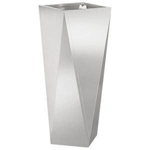 vidaXL Taimekast H&otilde;bedane 30 x 30 x 75 cm Roostevaba teras