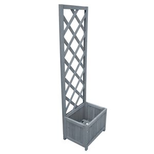 vidaXL v&otilde;rega taimekast 40 x 30 x 135 cm, nulupuit