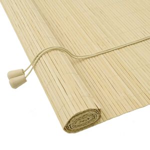 vidaXL Rulookardin Naturaalne 40 x 160 cm Bambus