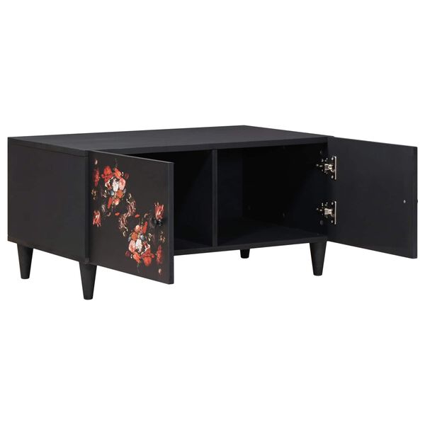 vidaXL Kohvilaud Mitmevärviline 80 x 50 x 40 cm Tugev mango puu