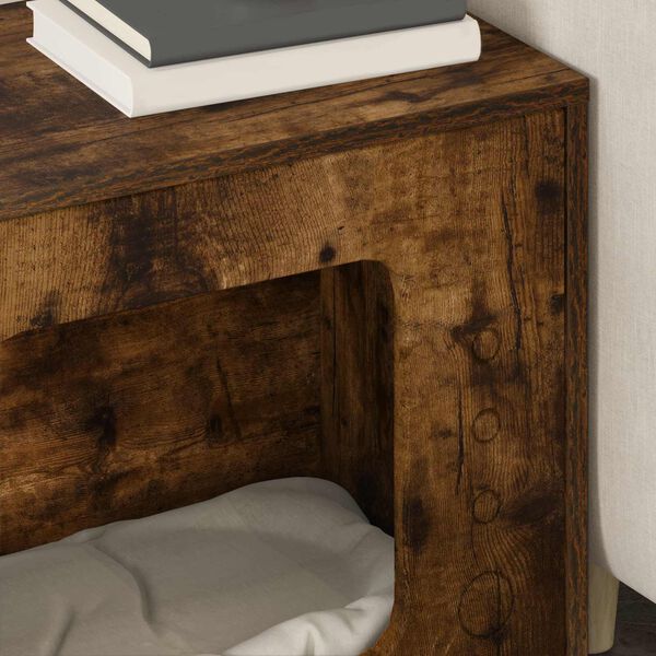 vidaXL Kassi Maja Suitsetatud tamm 51 x 30 x 42,5 cm Tehispuit