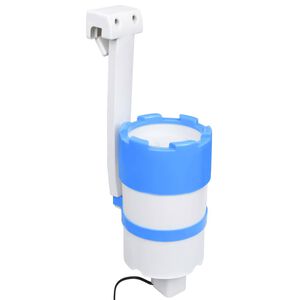vidaXL basseini rippuv pinnapuhastaja ja pump adapteriga, 16 cm, plast