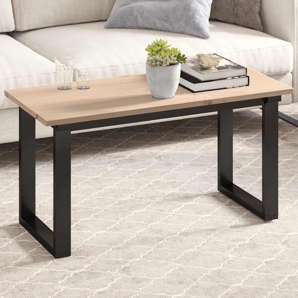 vidaXL lauaplaat, ristk&uuml;lik, 90x40x1,7 cm, m&auml;nnipuit