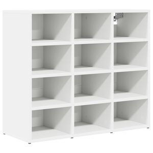vidaXL Kinga kapp 77,5 x 30 x 67 cm Tehispuit Valge