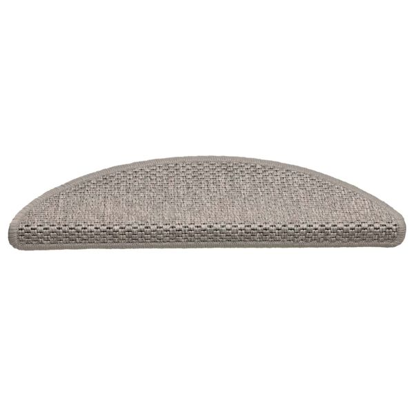 vidaXL Trepimatid Isekleepuvad Sisal-Look 30 tk 56x17x3 cm Platina