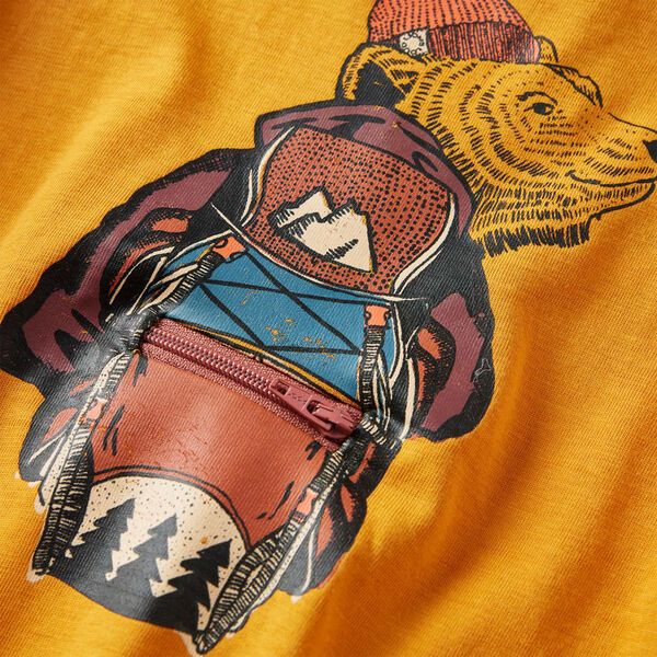 Pikkade varrukatega lastes&auml;rk, ooker, 104