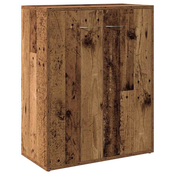 vidaXL puhvetkapp Old Wood 60x30x75 cm Engineered Wood