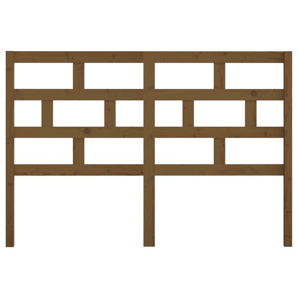 vidaXL voodipeats, meepruun, 146 x 4 x 100 cm, m&auml;nnipuit