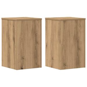 vidaXL taimealused 2 tk, k&auml;sit&ouml;&ouml;tamm, 30x30x50 cm, tehispuit