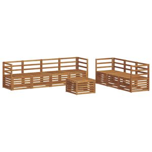 vidaXL Diivanikomplektid 8 pcs Neutraalne Tugev akatsiapuu