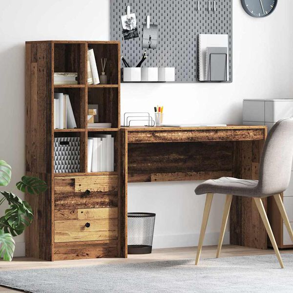 vidaXL Laud sahtliga 2 pcs Vana puit