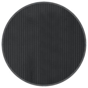vidaXL vaip &uuml;mmargune, hall, 60 cm, bambus