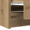 vidaXL telerikapp Artisan Oak 100x35x54 cm Engineered Wood